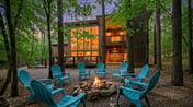 Driftwood Cabin | Broken Bow Cabin with Hot Tub, Fire Pit, Loft & Pet-Friendly Stays