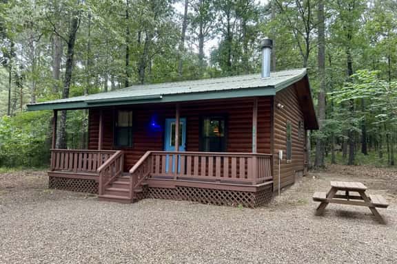 Lost On The River Cabin | Hochatown Cabin with Hot Tub, Fireplace & Pets - Image 1