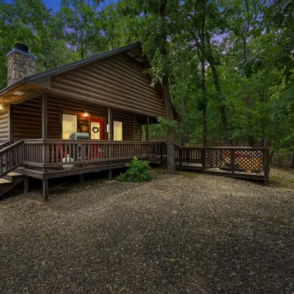 Rosie’s Retreat | Romantic Broken Bow Cabin with Hot Tub, Fireplace & Pets - Image 1