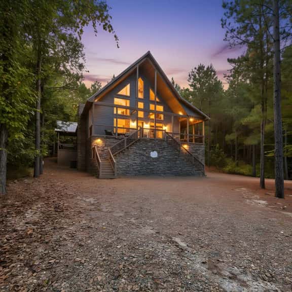 Whispering Wooded Loft | Broken Bow Cabin with Hot Tub, Fire Pit & Pets - Image 1