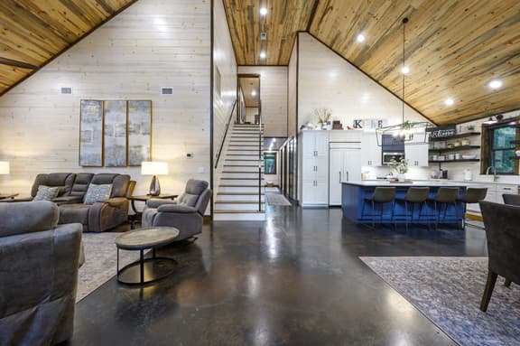 Mystic River Retreat | Luxury Broken Bow Cabin with Hot Tub, Game Room, Fire Pit & EV Charger - Image 1