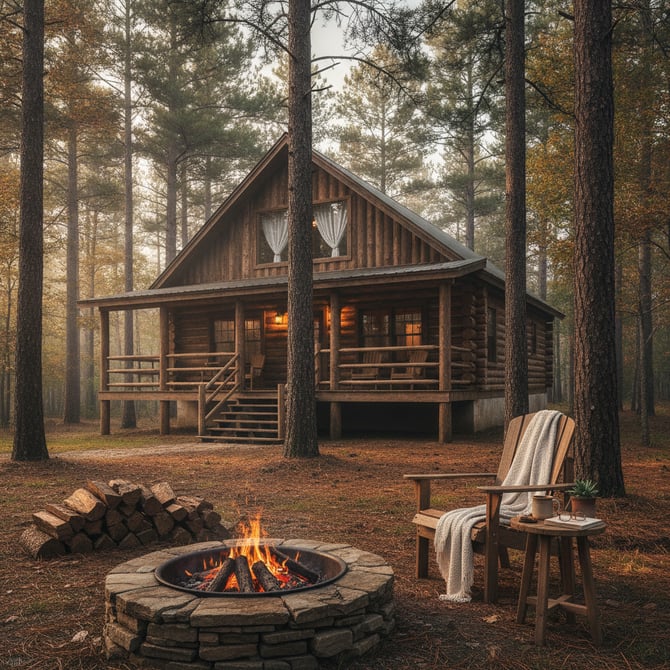 Four two-bedroom cabins in Broken Bow, compared