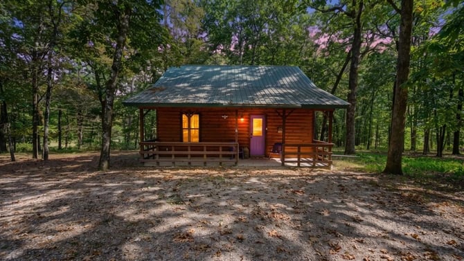One-bedroom cabins for a Hochatown family trip